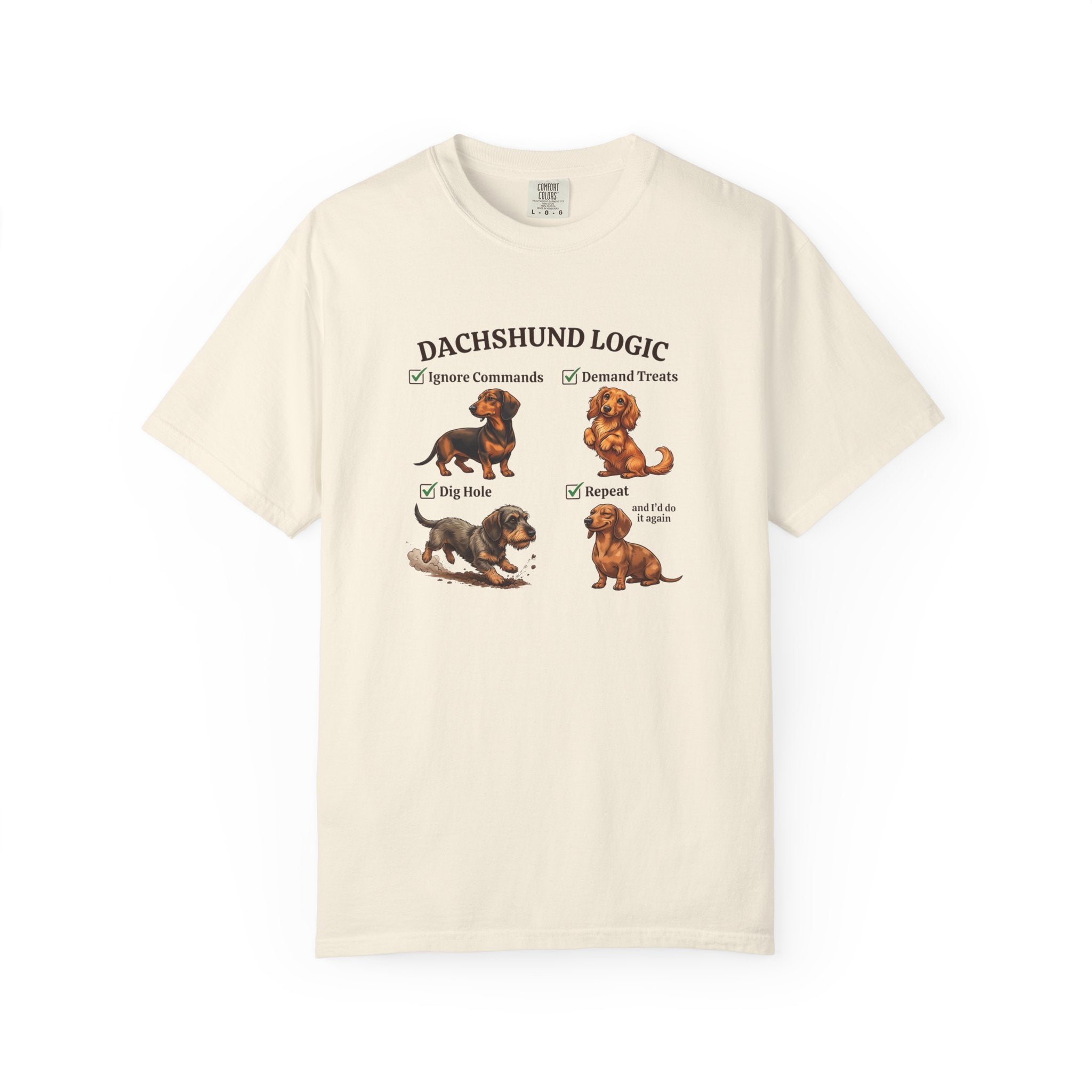 Dachshund Logic T-shirt