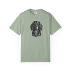 Dachshund Long Haired Face T-shirt