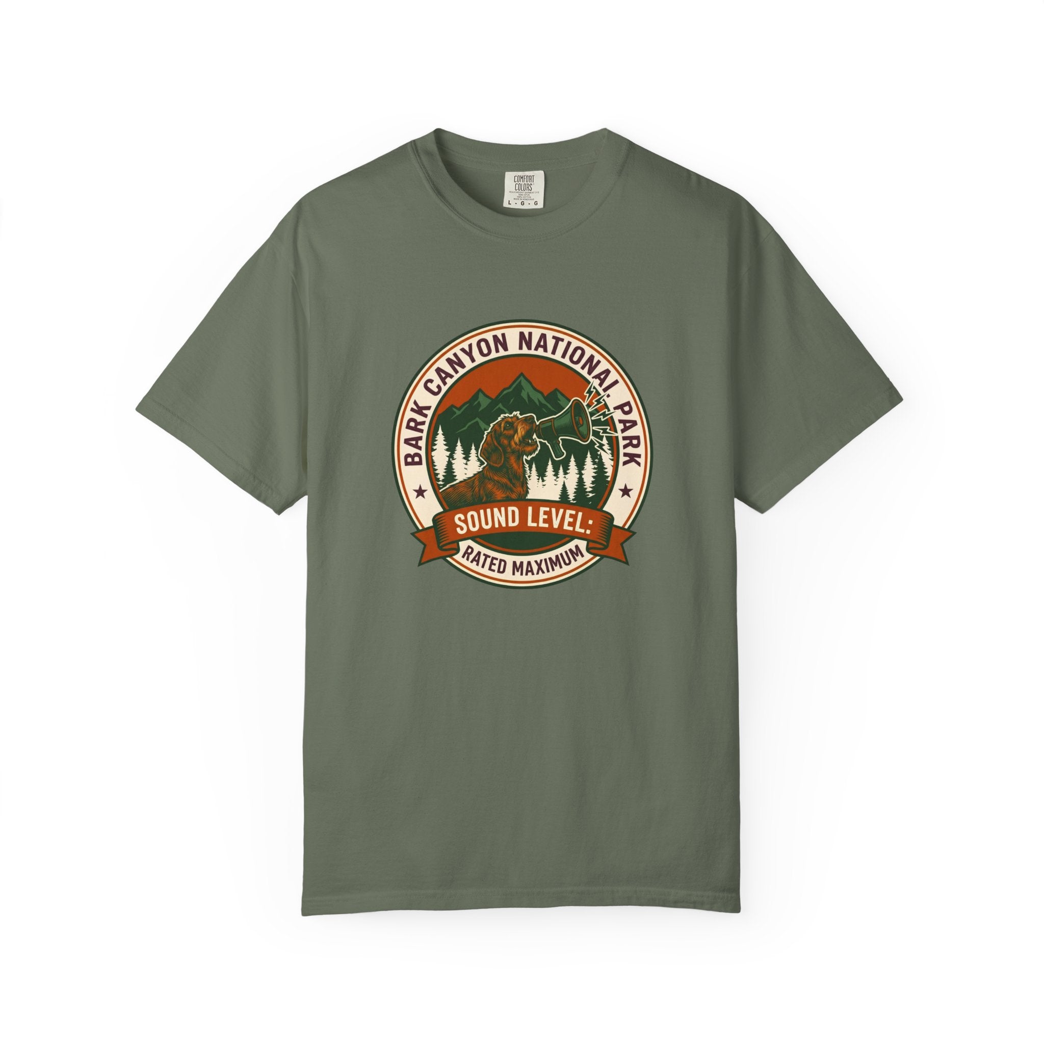 Bark Canyon National Park - Wired Haired T-shirt
