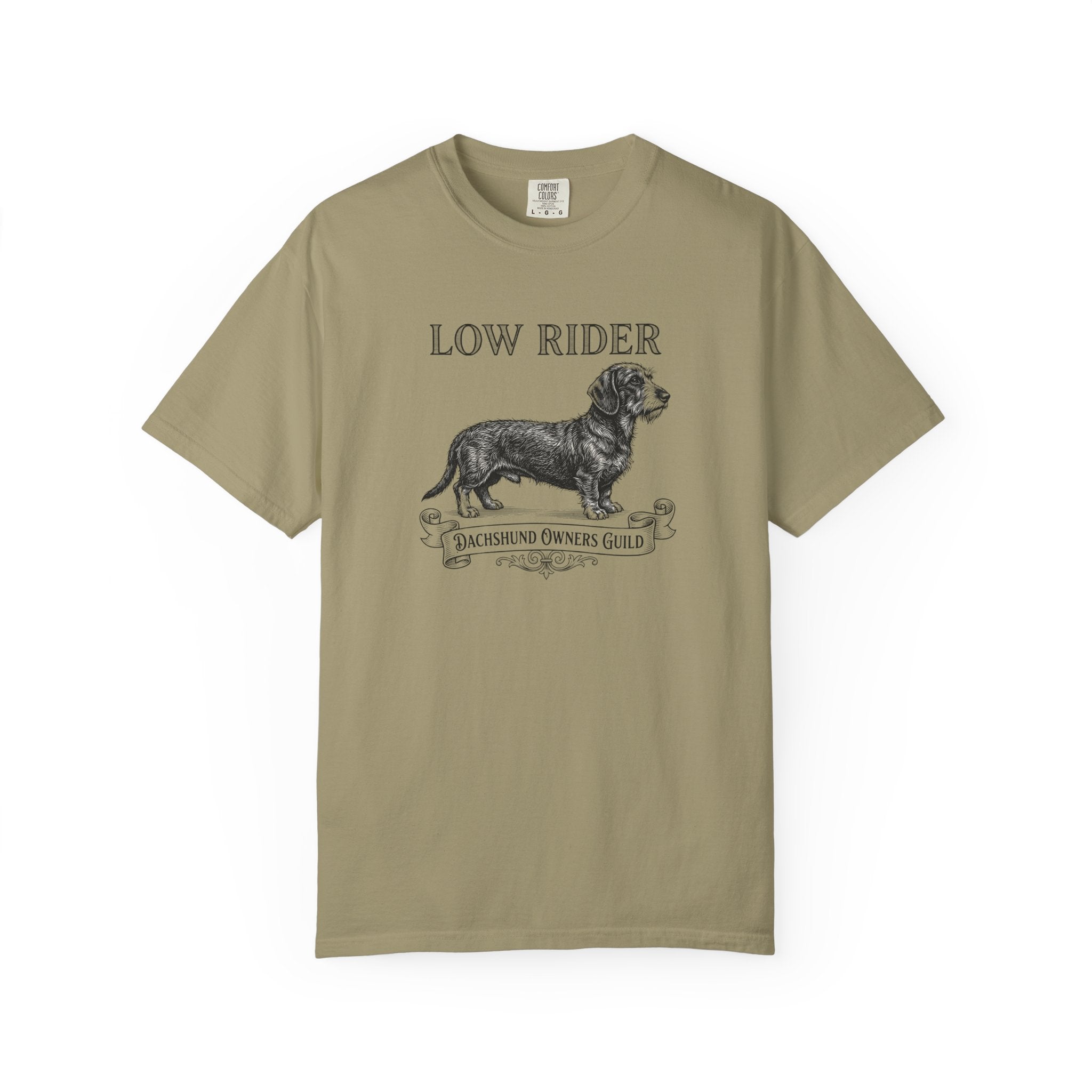 Low Rider, Dachshund Owners Guild - Wired Haired T-shirt