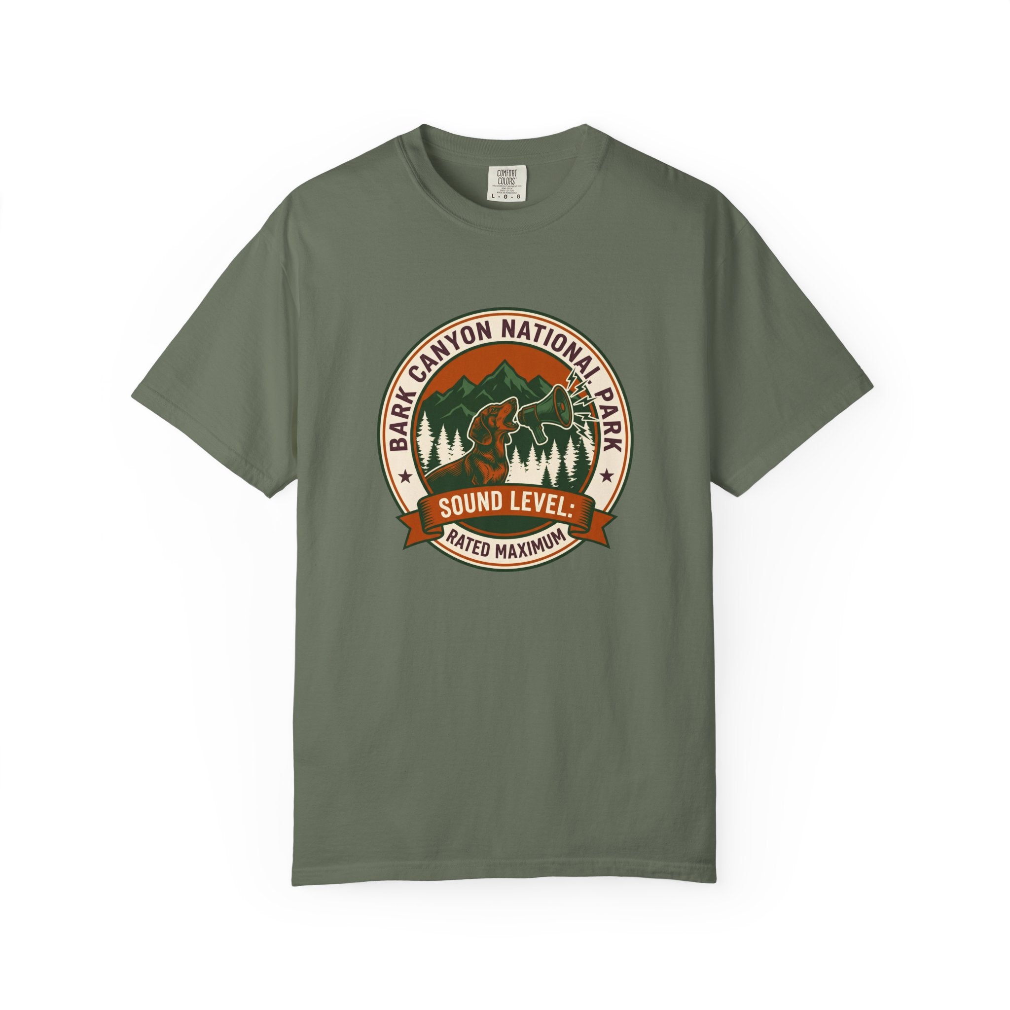 Bark Canyon National Park - Smooth Haired T-shirt