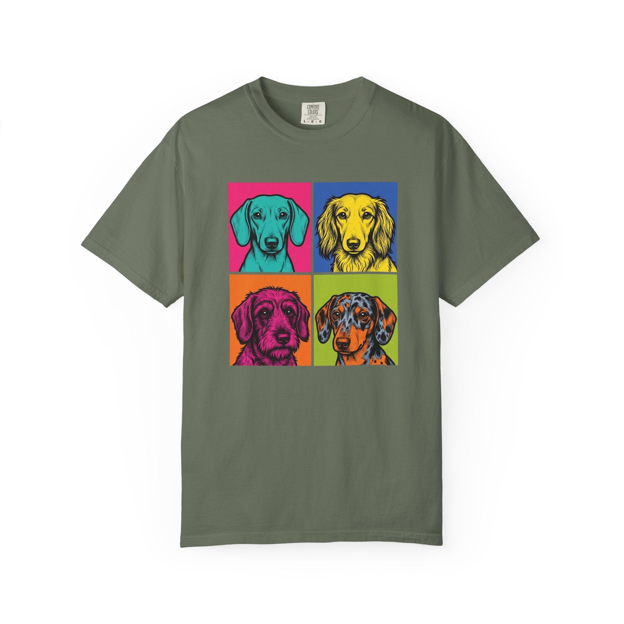 All Dachshund Faces T-shirt