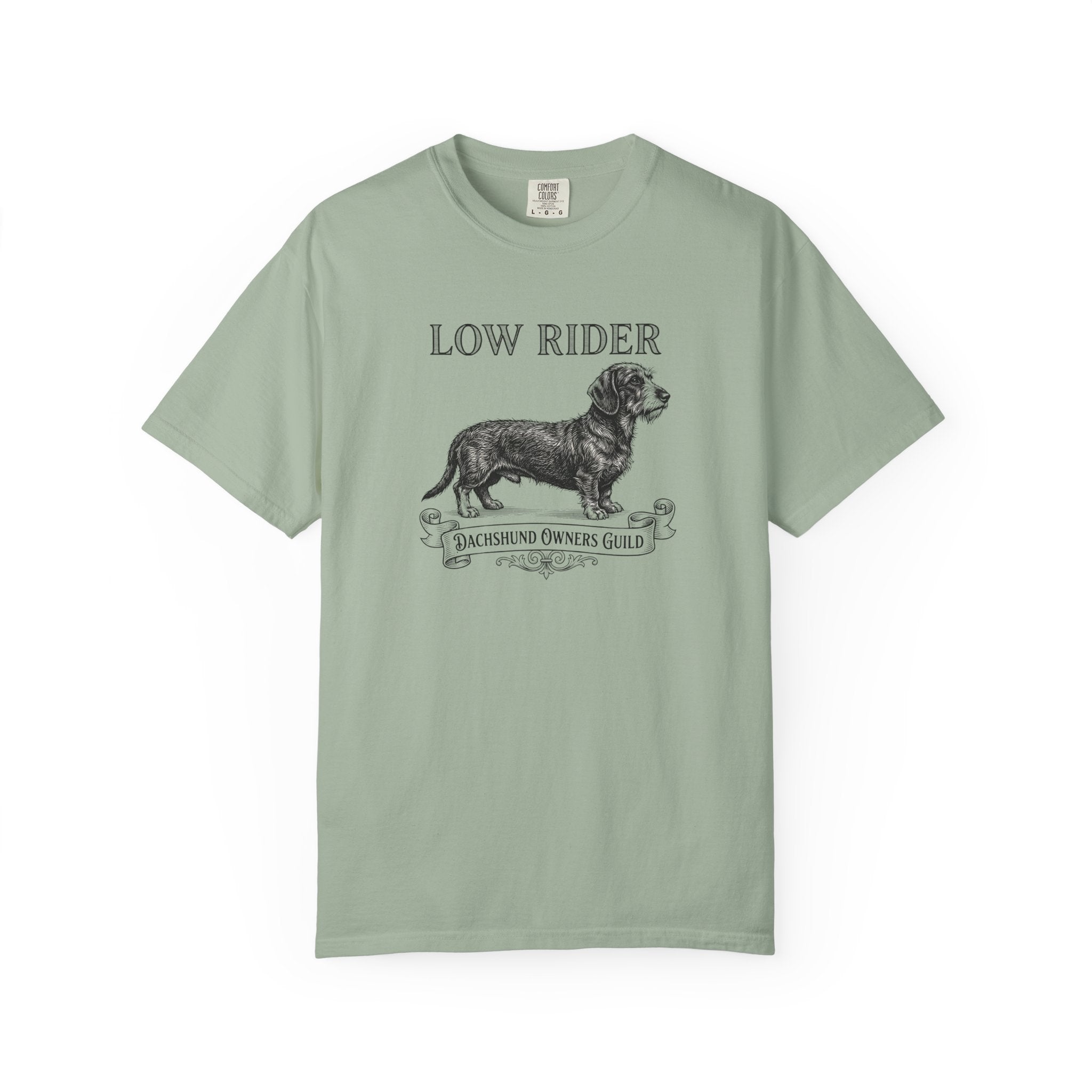 Low Rider, Dachshund Owners Guild - Wired Haired T-shirt