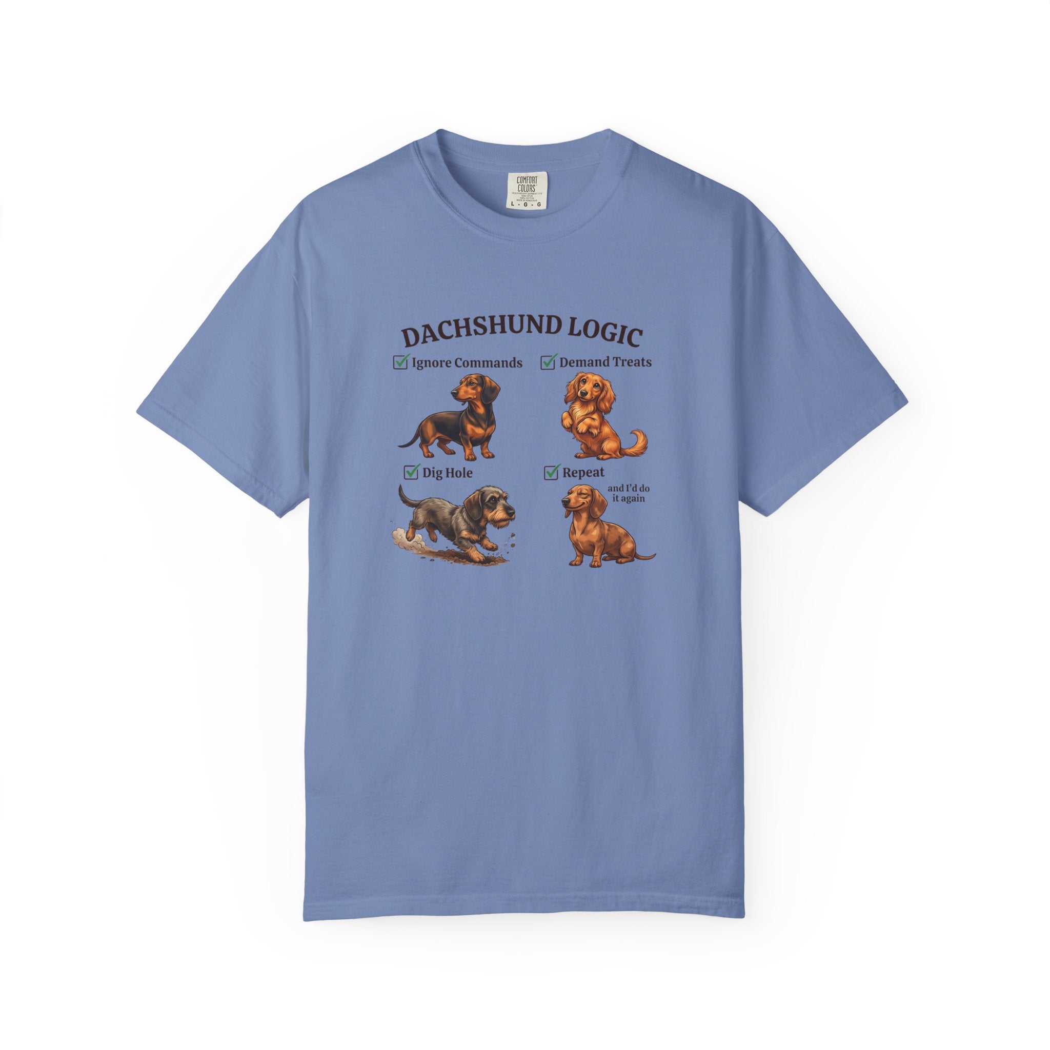 Dachshund Logic T-shirt