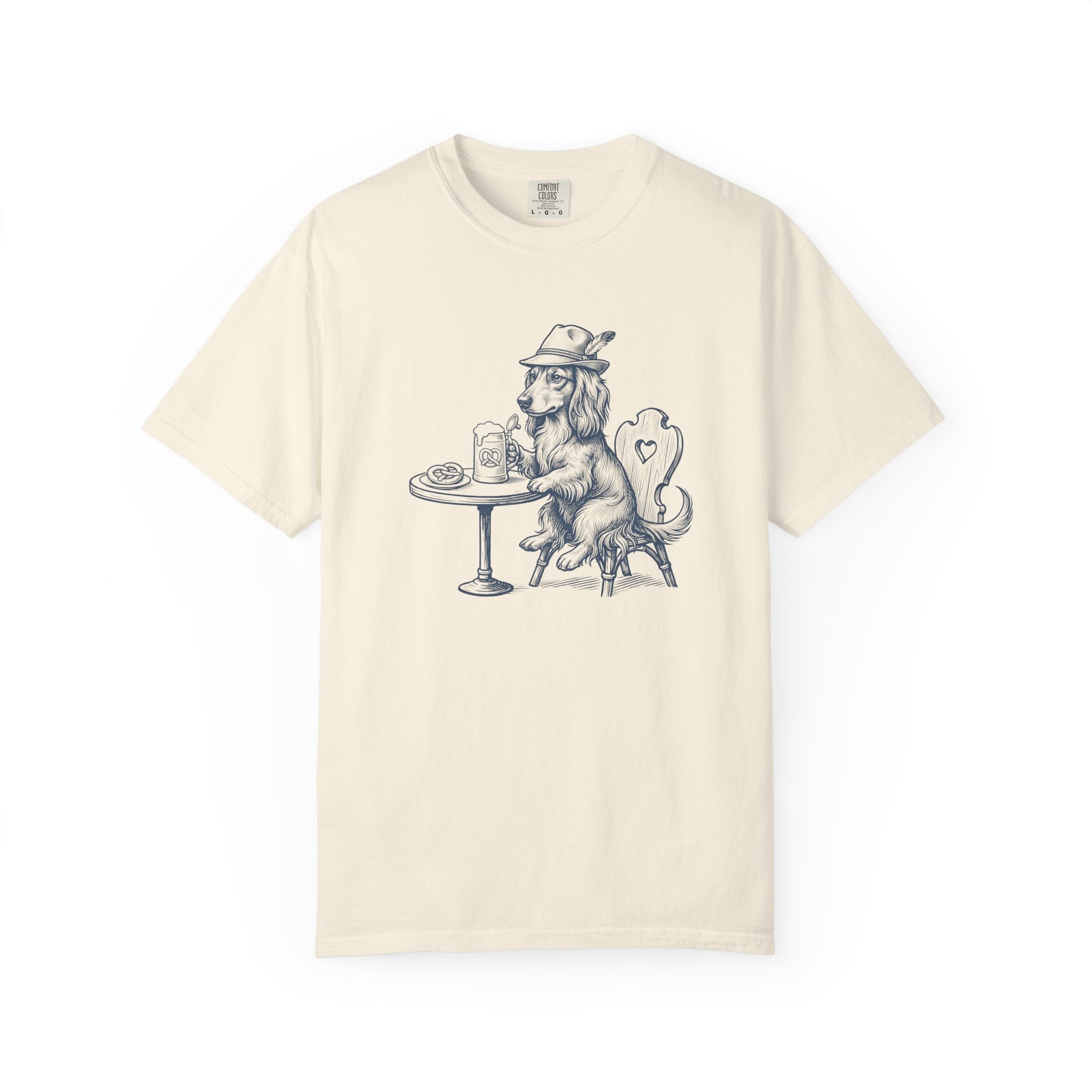Pretzel and Beer - Long Haired T-shirt
