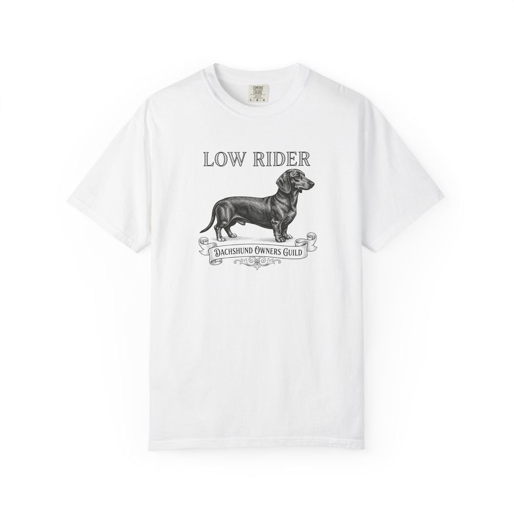 Low Rider, Dachshund Owners Guild - Smooth Haired T-shirt
