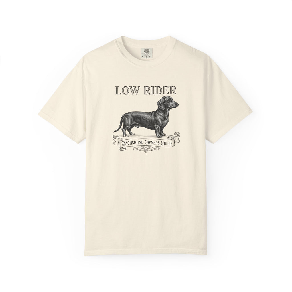 Low Rider, Dachshund Owners Guild - Smooth Haired T-shirt