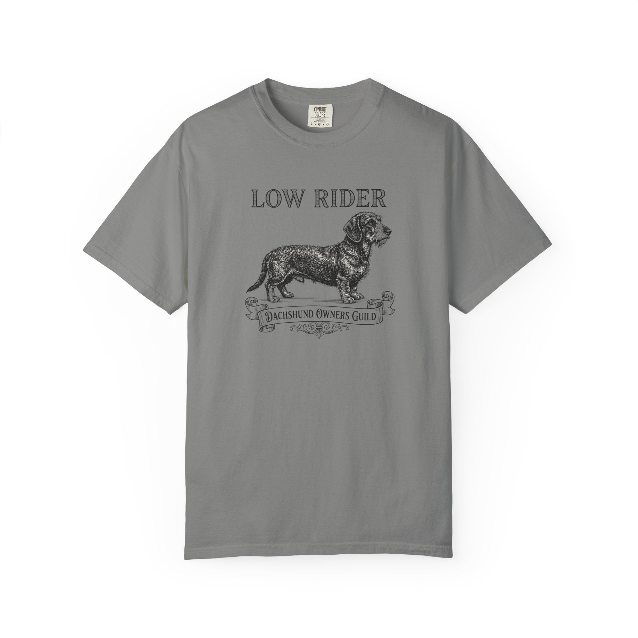 Low Rider, Dachshund Owners Guild - Wired Haired T-shirt