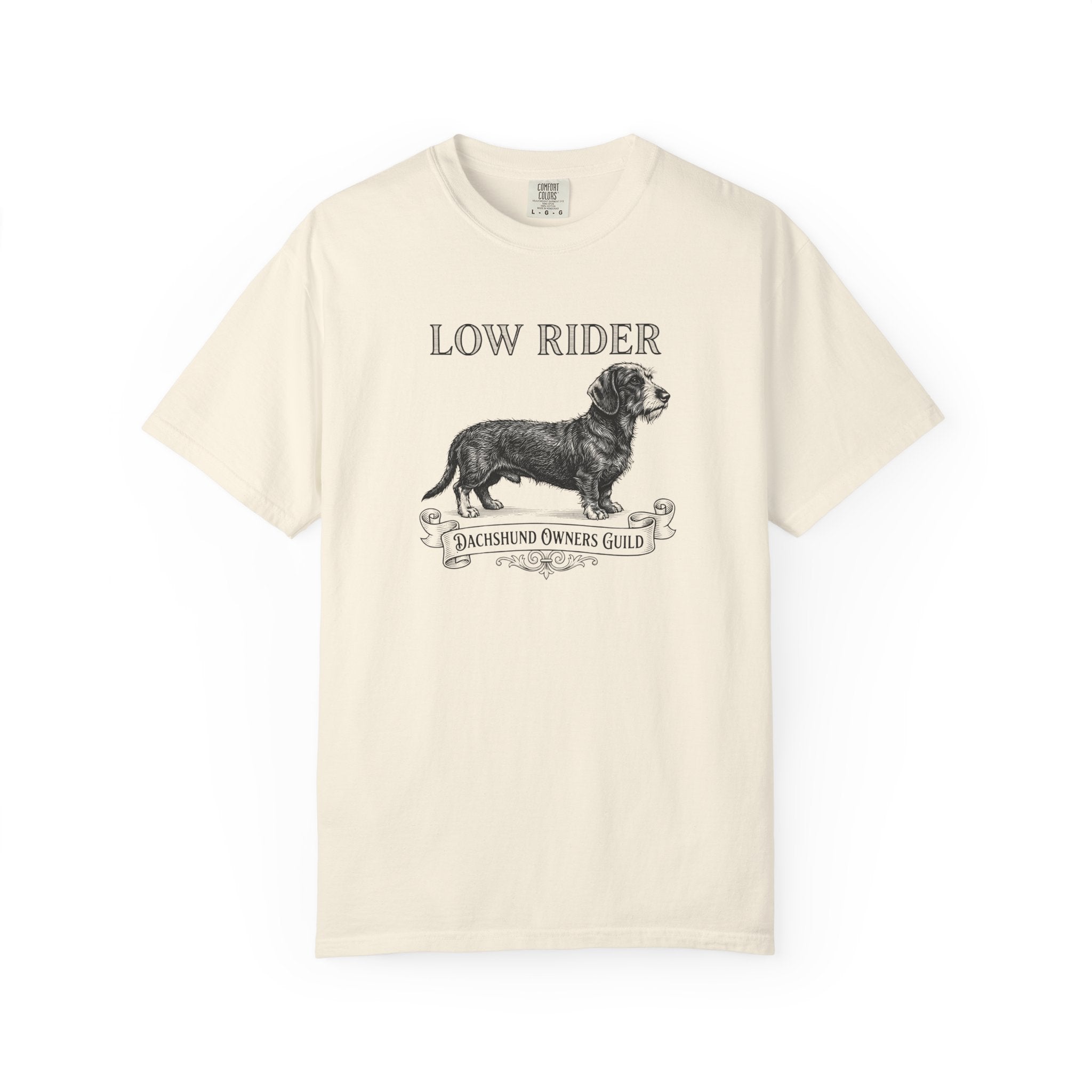 Low Rider, Dachshund Owners Guild - Wired Haired T-shirt