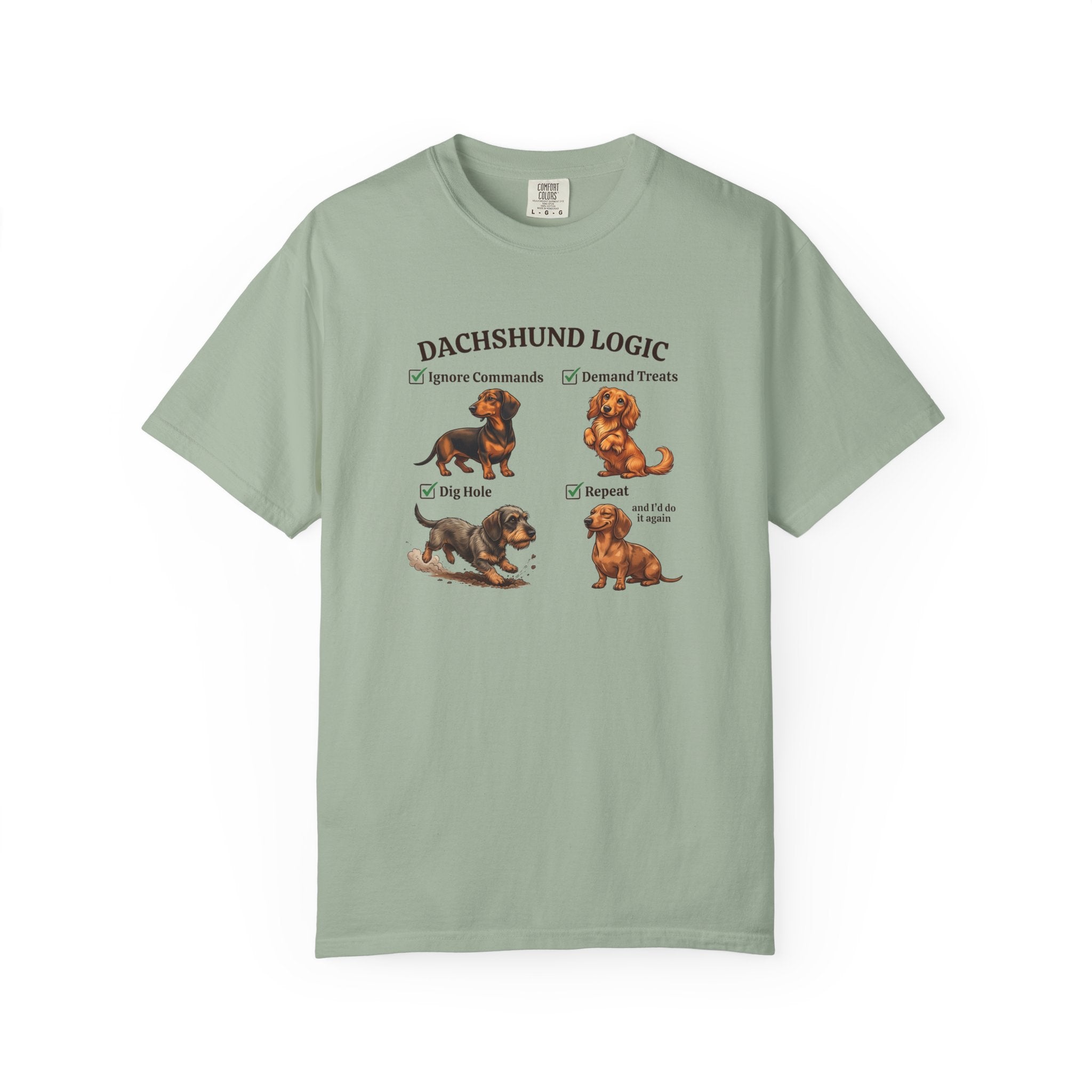 Dachshund Logic T-shirt