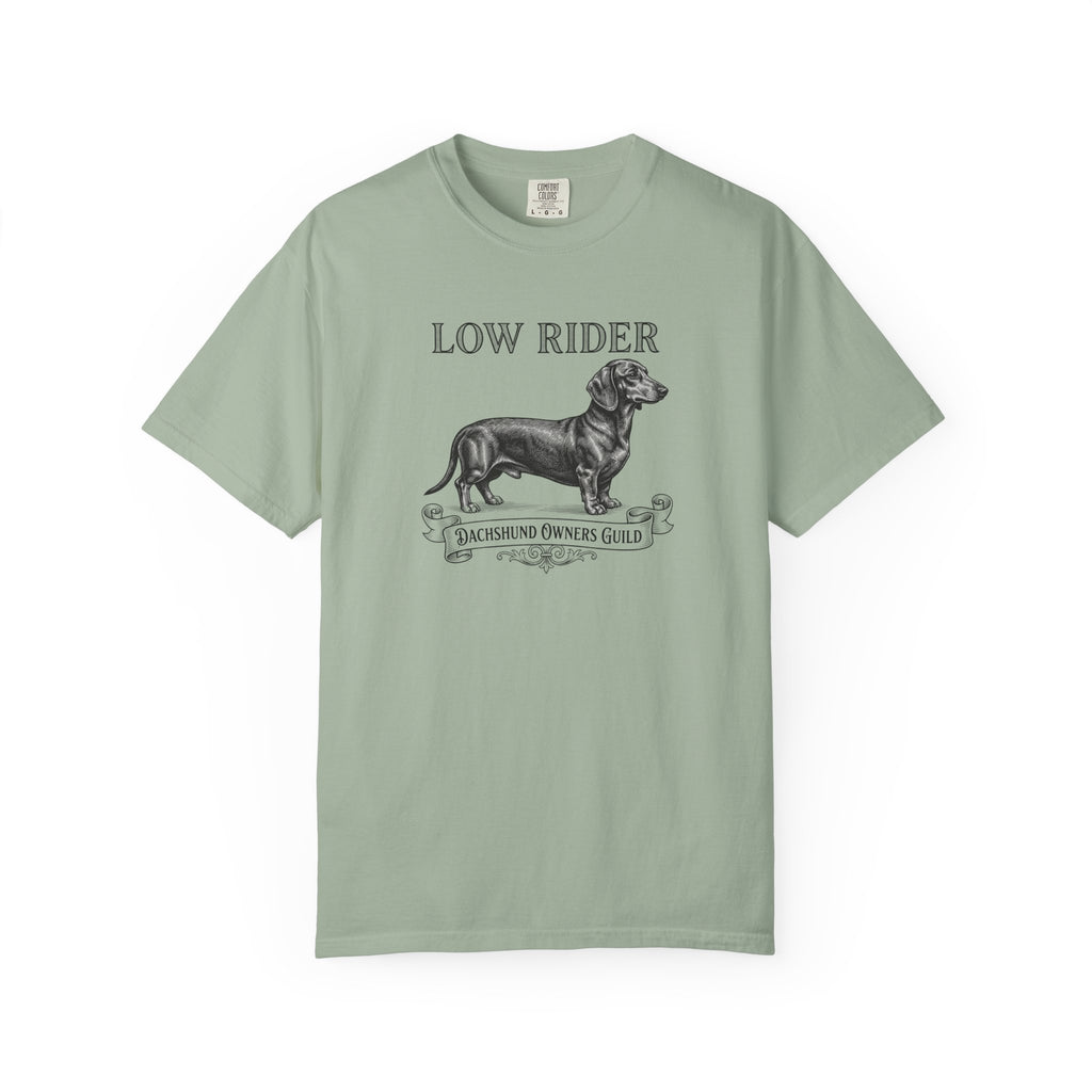 Low Rider, Dachshund Owners Guild - Smooth Haired T-shirt