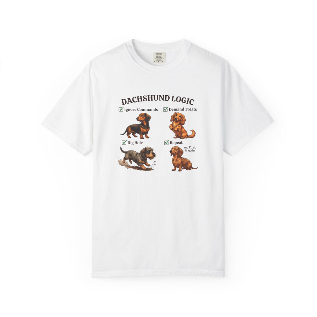 Dachshund Logic T-shirt