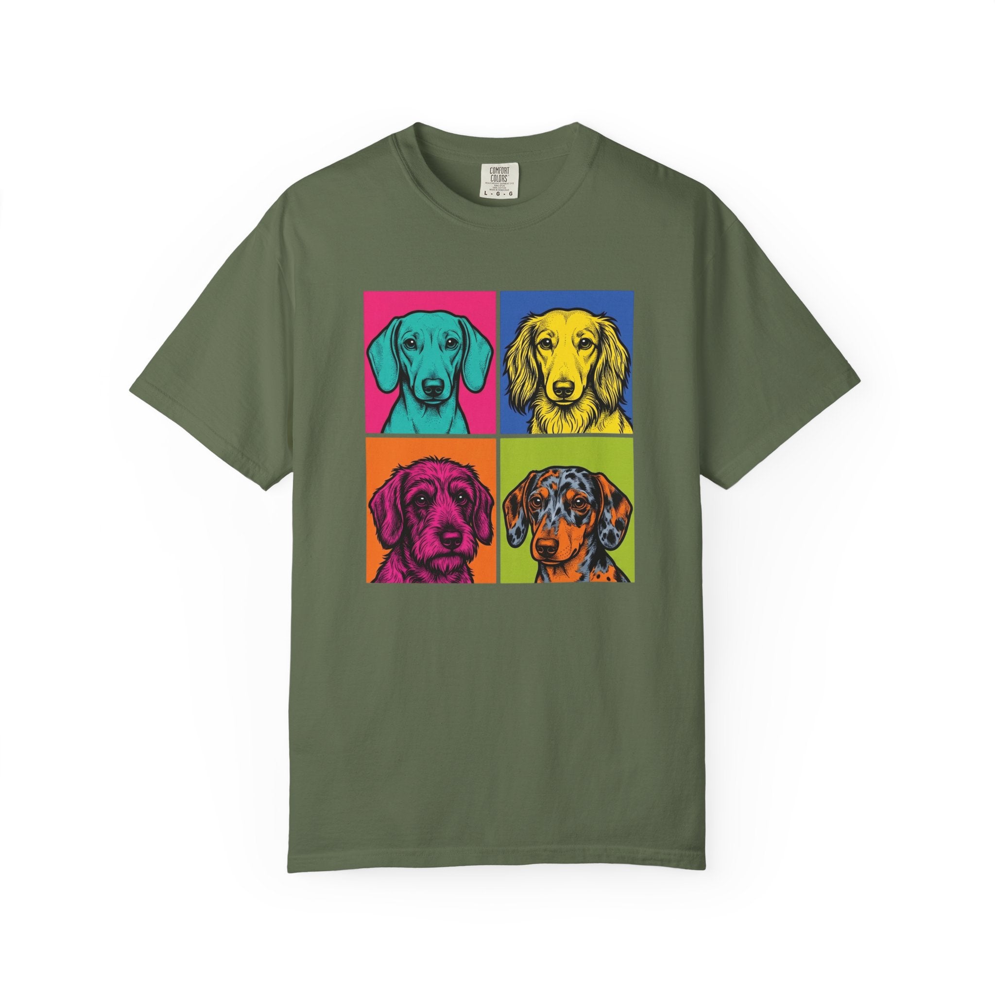 All Dachshund Faces T-shirt