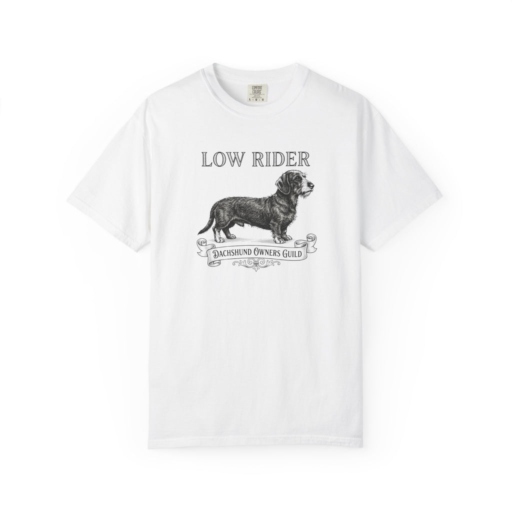 Low Rider, Dachshund Owners Guild - Wired Haired T-shirt