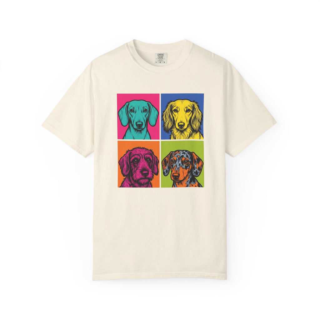 All Dachshund Faces T-shirt