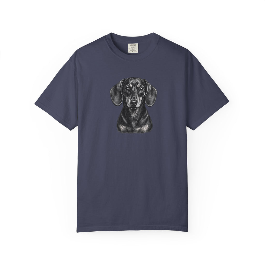 Dachshund Smooth Haired Face T-shirt