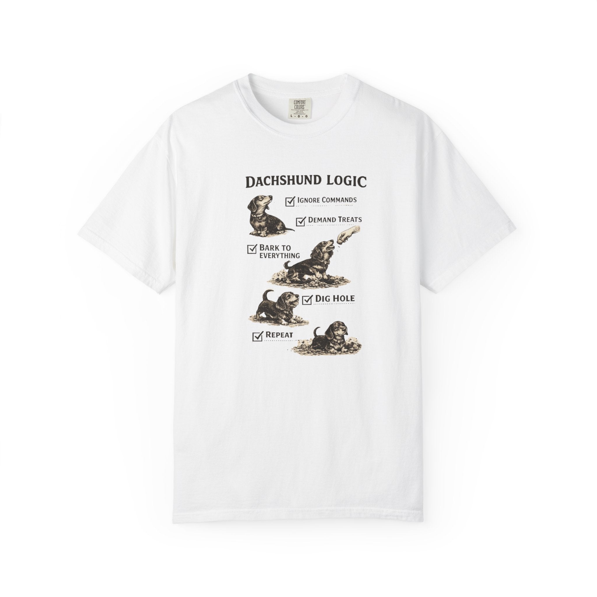 Dachshund Logic II T-shirt