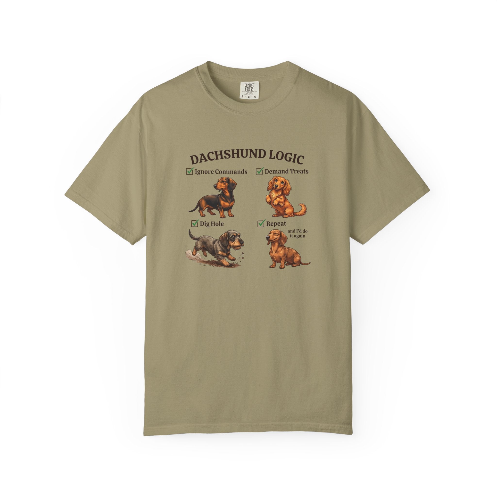 Dachshund Logic T-shirt