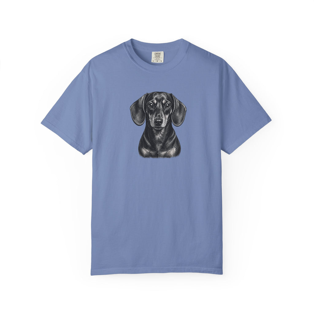 Dachshund Smooth Haired Face T-shirt