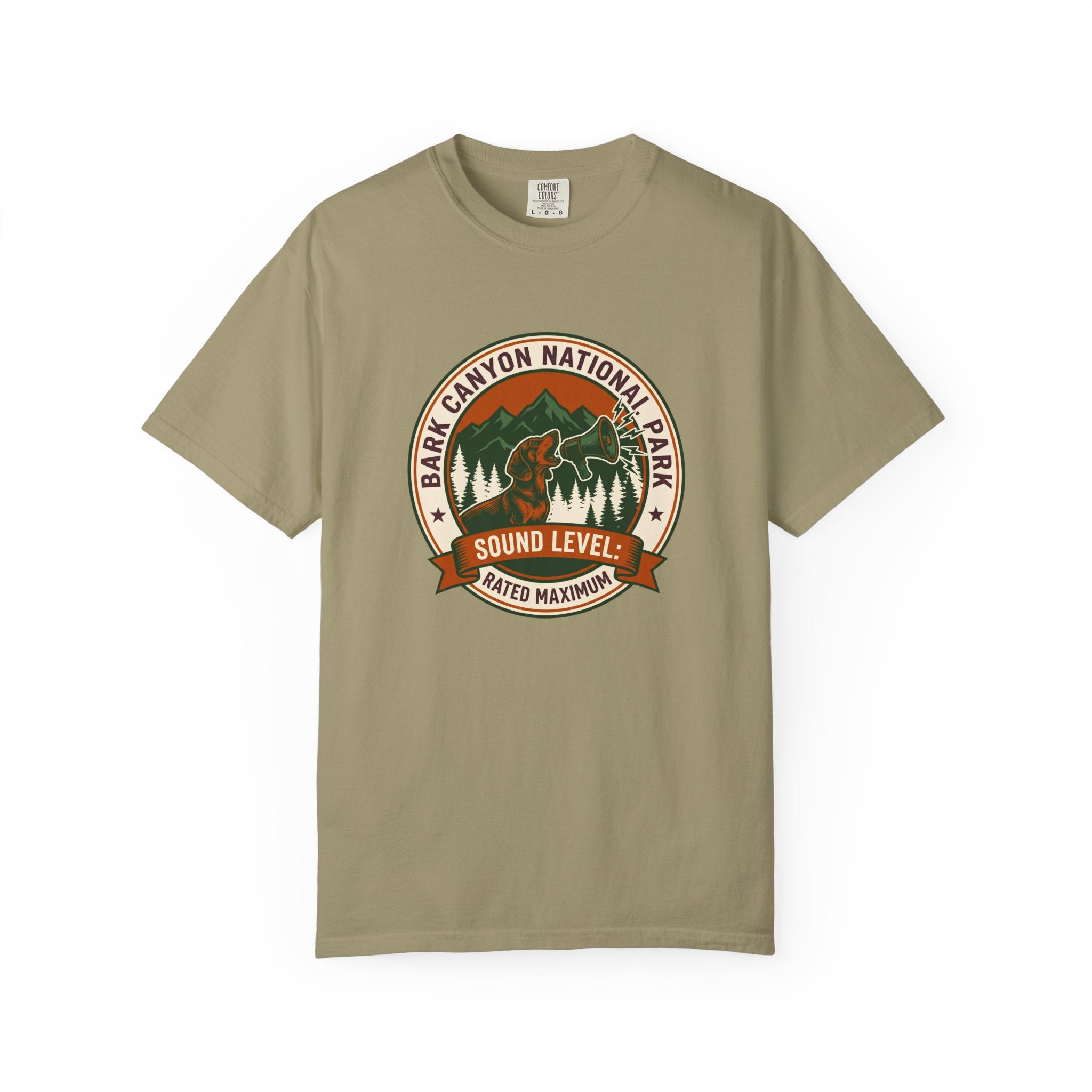 Bark Canyon National Park - Smooth Haired T-shirt