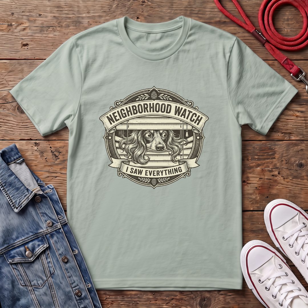 Neighborhood Watch - Long Haired T-shirt
