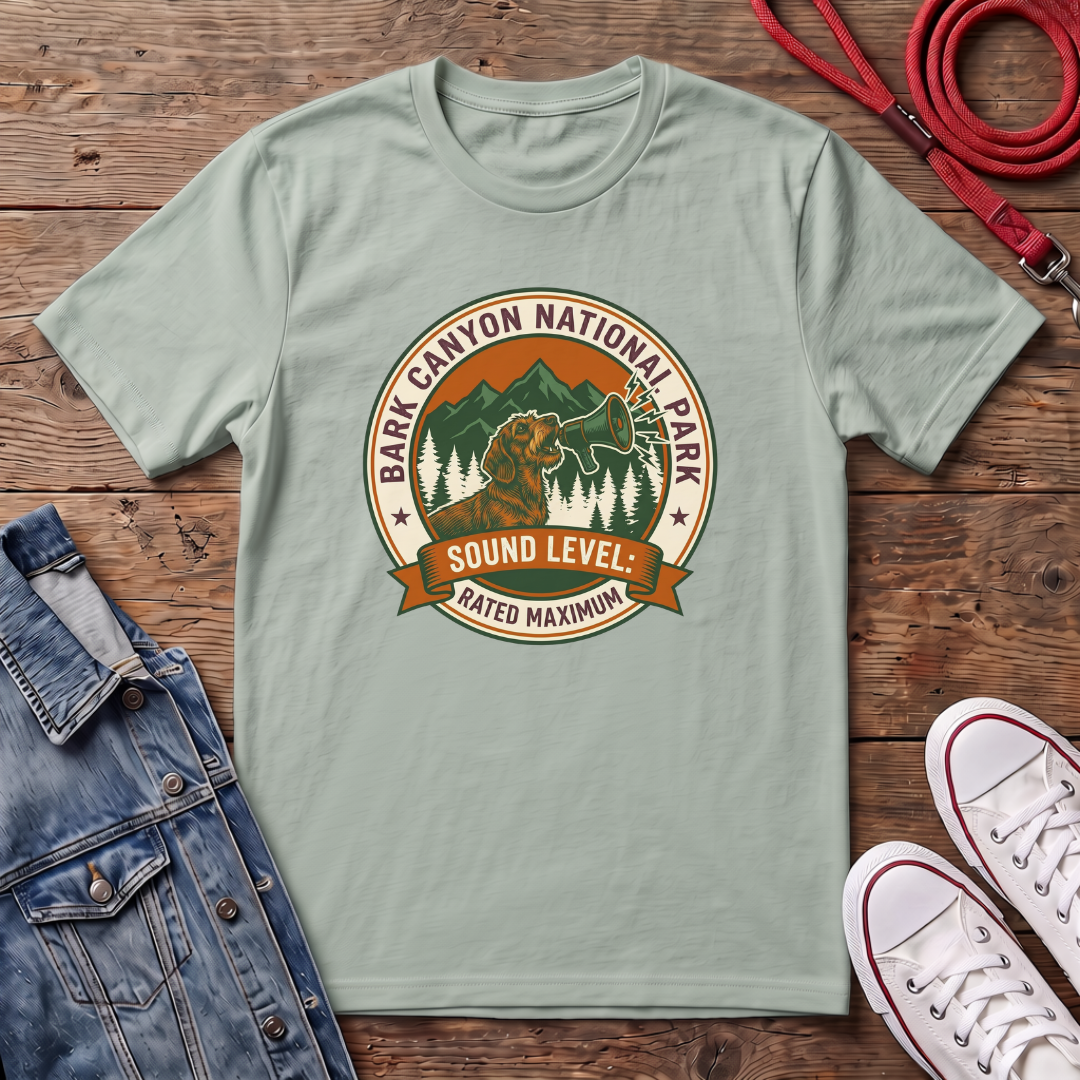 Bark Canyon National Park - Wired Haired T-shirt