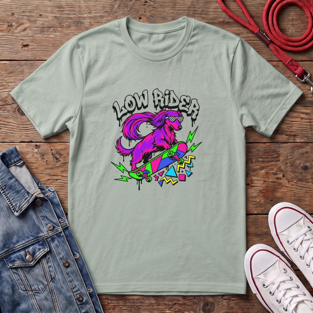 Low Rider Skate - Long Haired T-shirt