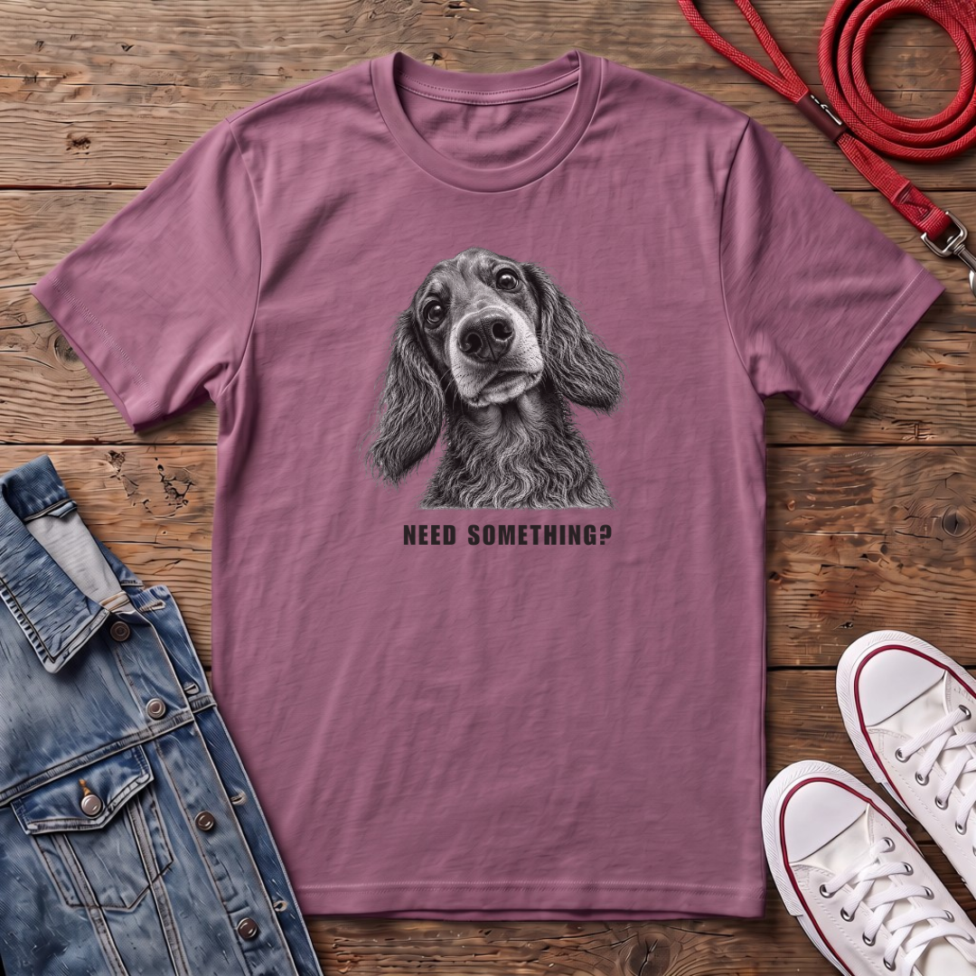 Dachshund Long Haired - Need Something ? T-shirt