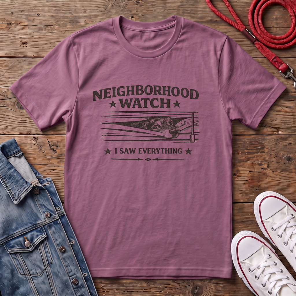 Neighborhood Watch II - Smooth Haired T-shirt
