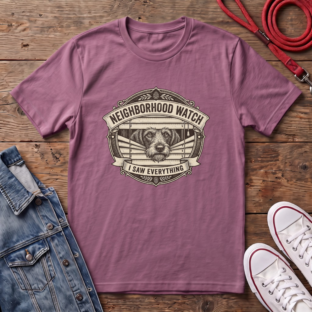 Neighborhood Watch - Wired Haired T-shirt