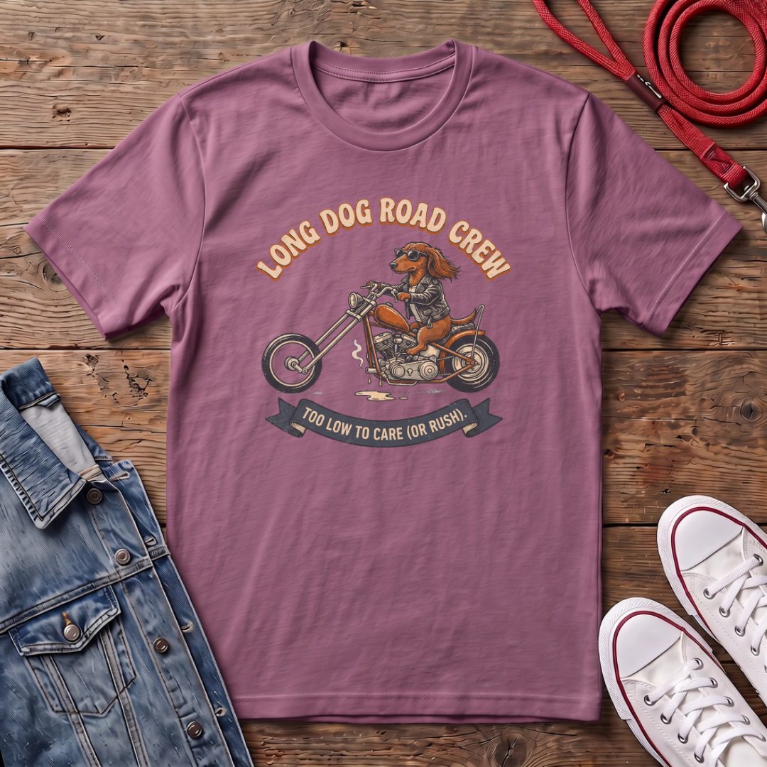 Long Dog Road Crew T-shirt