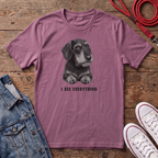 Dachshund Wired Haired - I See Everything T-shirt