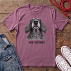Dachshund Long Haired - You Eating?  T-shirt