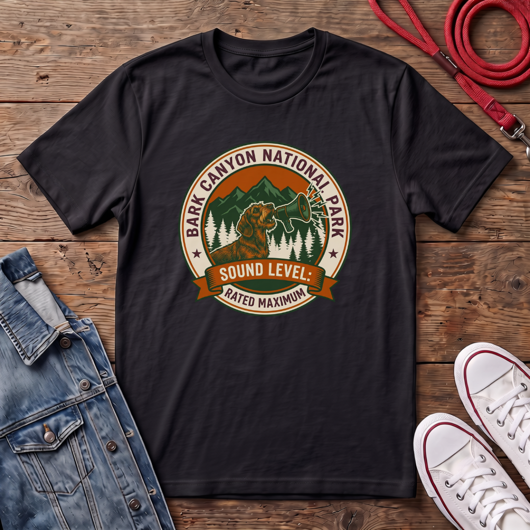 Bark Canyon National Park - Wired Haired T-shirt