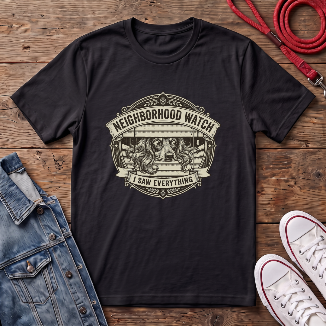 Neighborhood Watch - Long Haired T-shirt