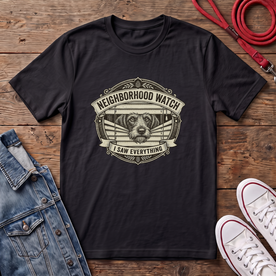 Neighborhood Watch - Wired Haired T-shirt