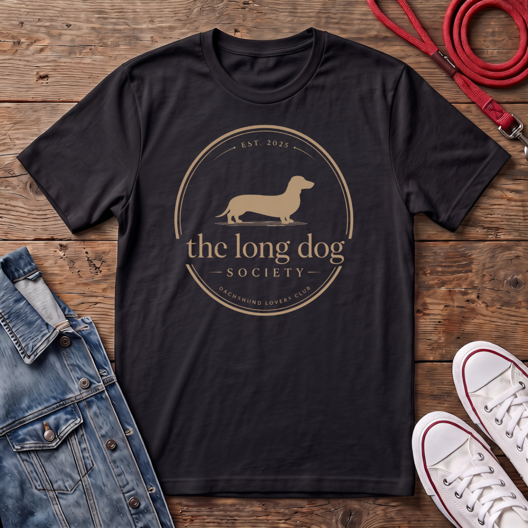 The Long Dog Society Circle T-shirt
