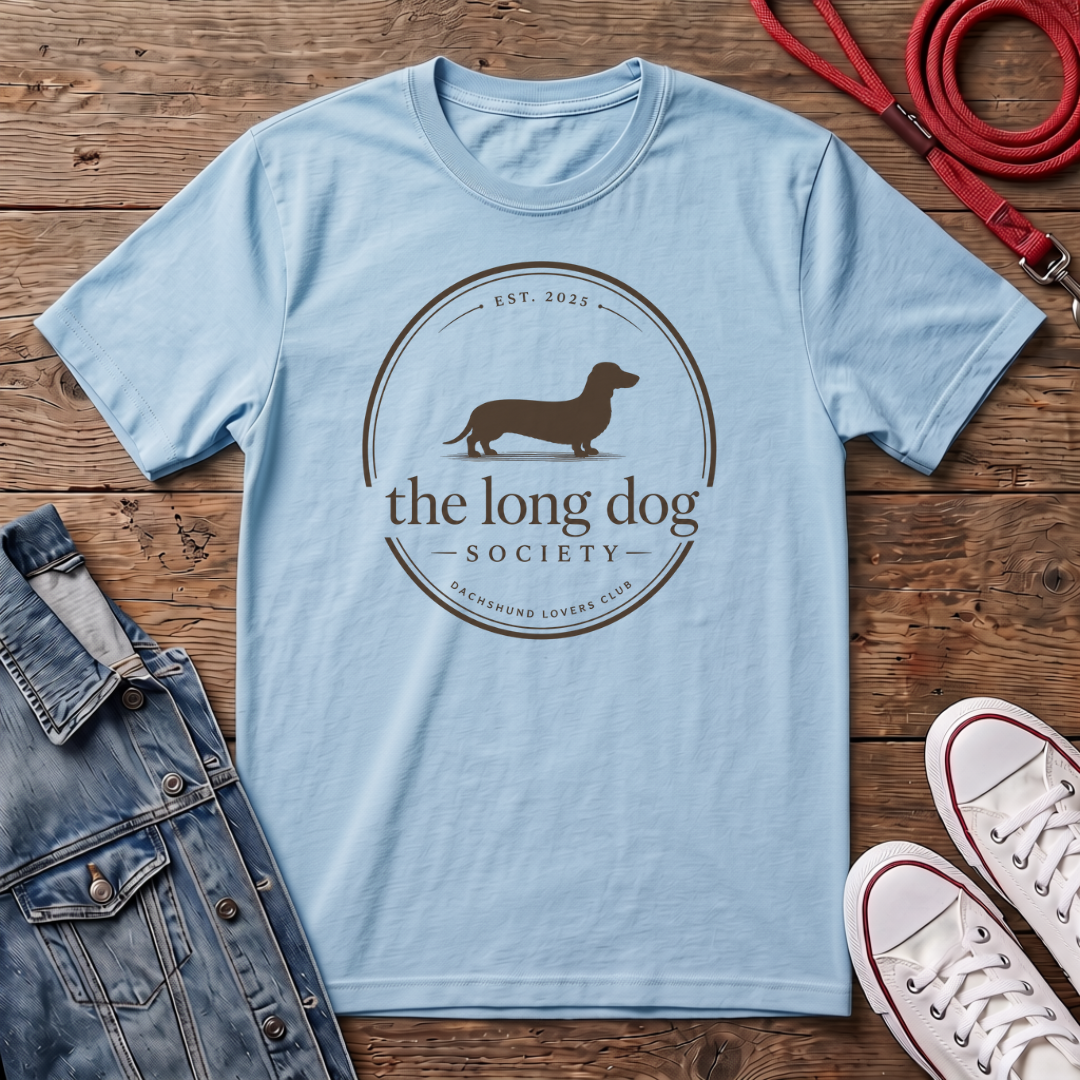 The Long Dog Society Circle T-shirt
