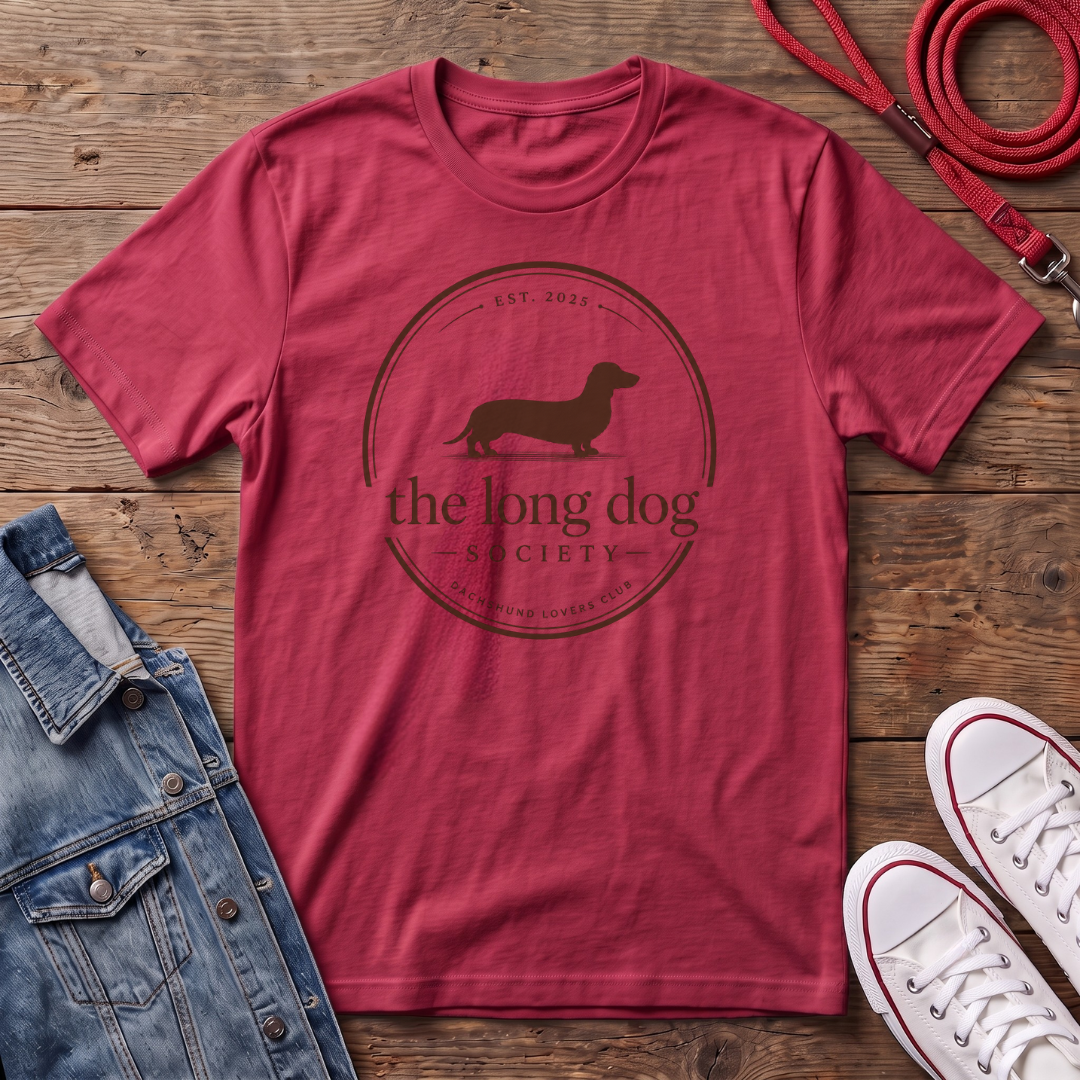 The Long Dog Society Circle T-shirt