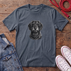 Dachshund Wired Face T-shirt