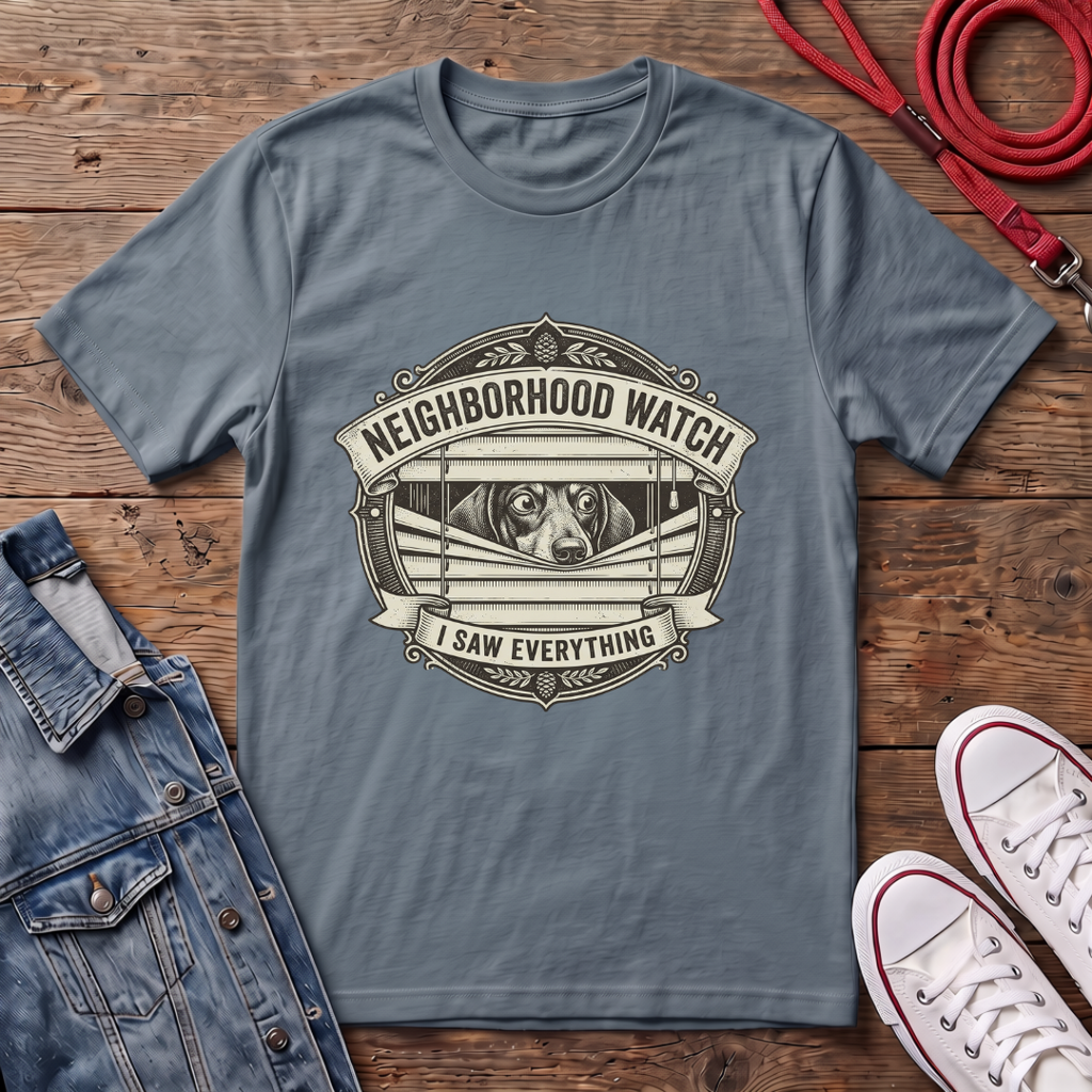 Neighborhood Watch - Smooth Haired T-shirt