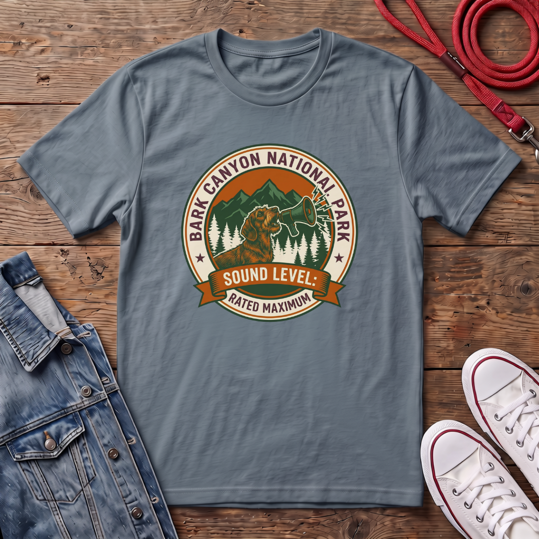Bark Canyon National Park - Wired Haired T-shirt