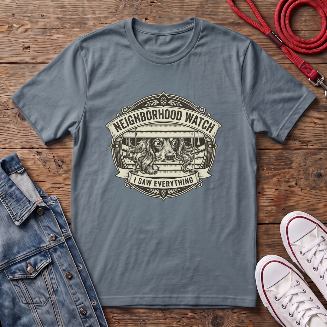 Neighborhood Watch - Long Haired T-shirt