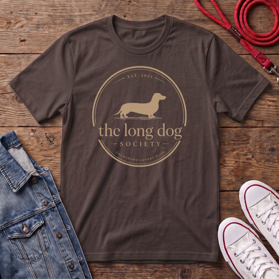 The Long Dog Society Circle T-shirt