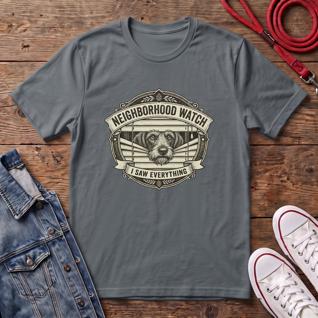 Neighborhood Watch - Wired Haired T-shirt