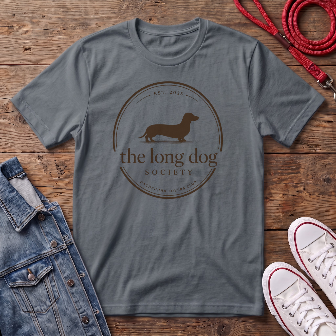 The Long Dog Society Circle T-shirt