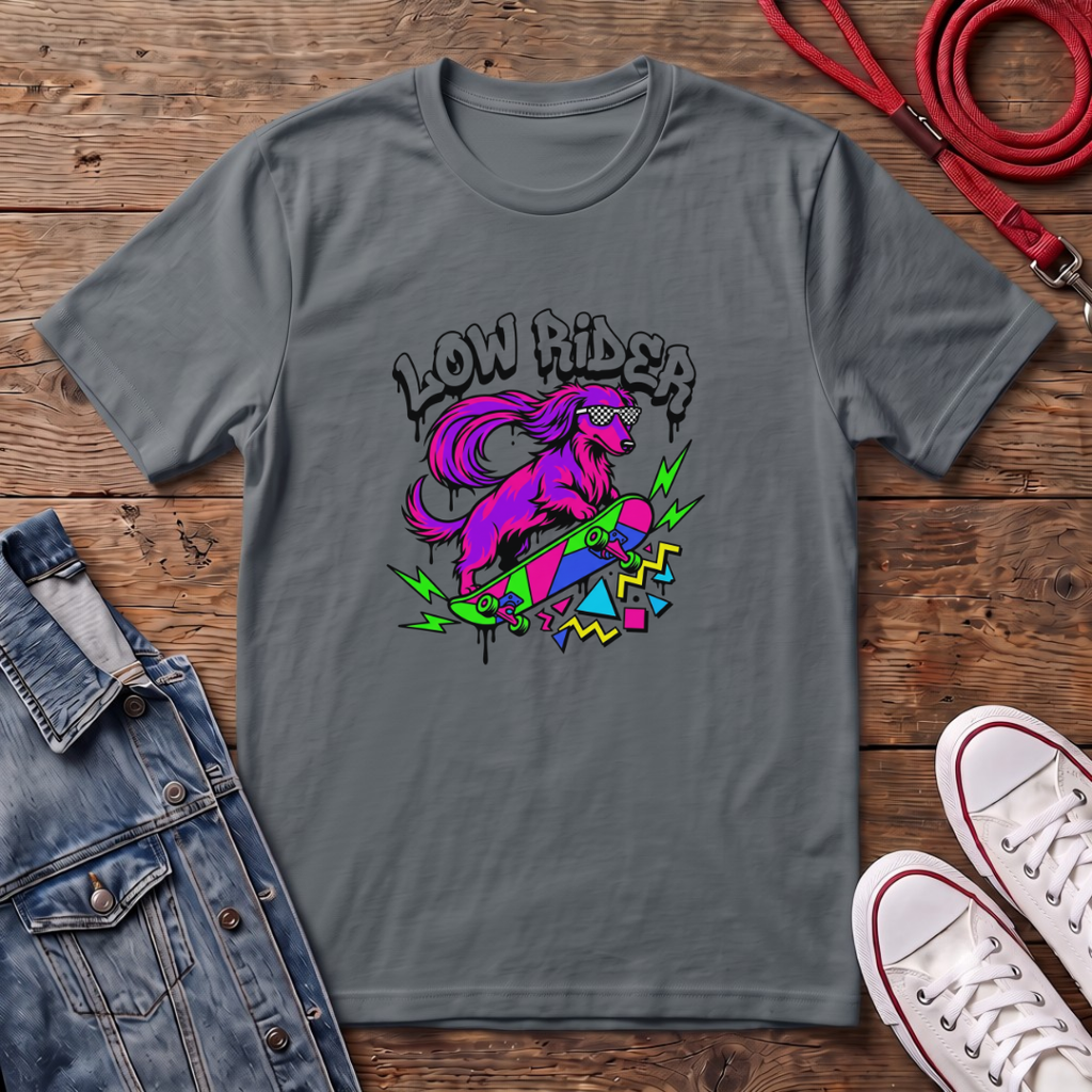 Low Rider Skate - Long Haired T-shirt
