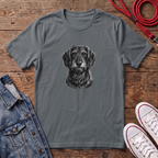 Dachshund Wired Face T-shirt