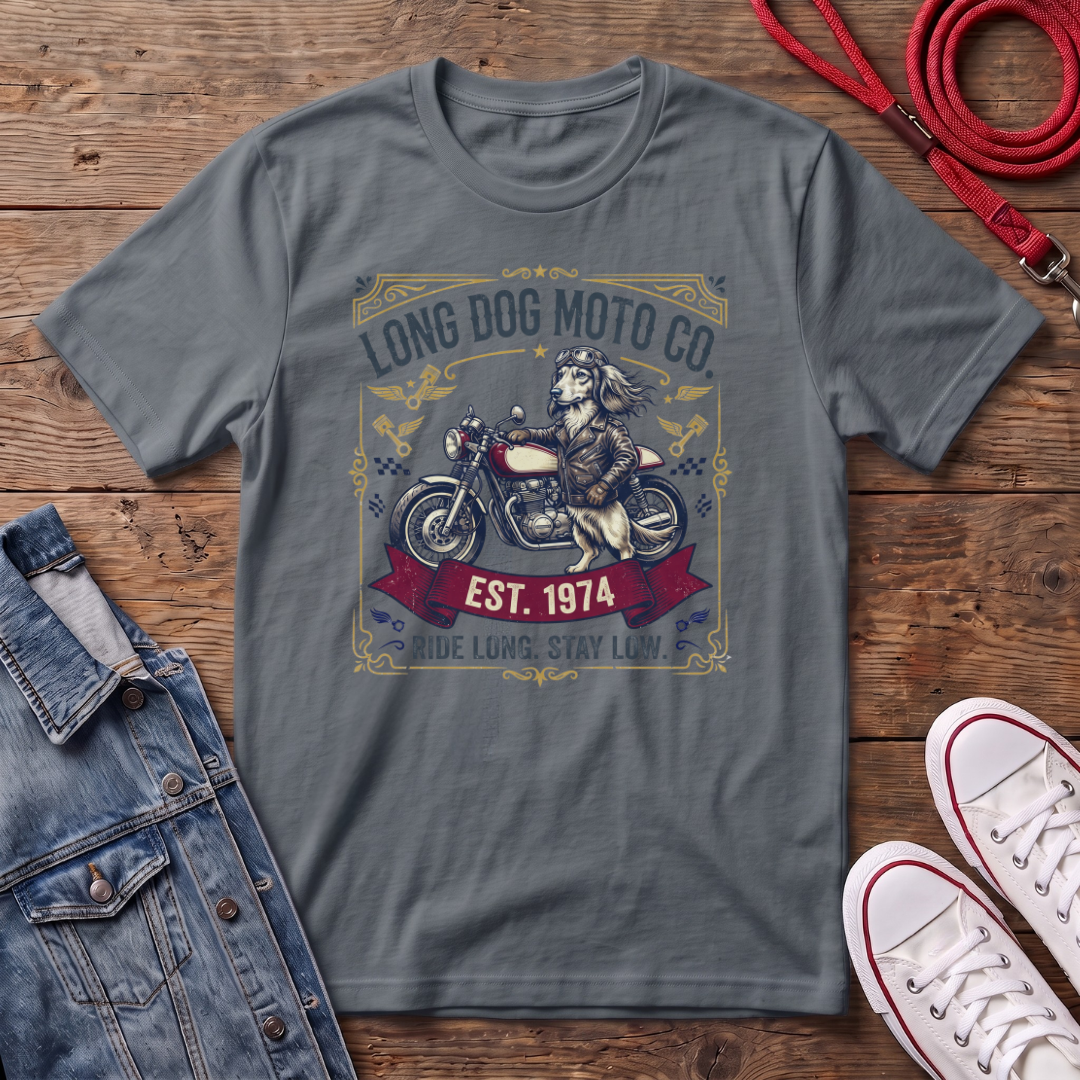 Long Dog Moto Co T-shirt
