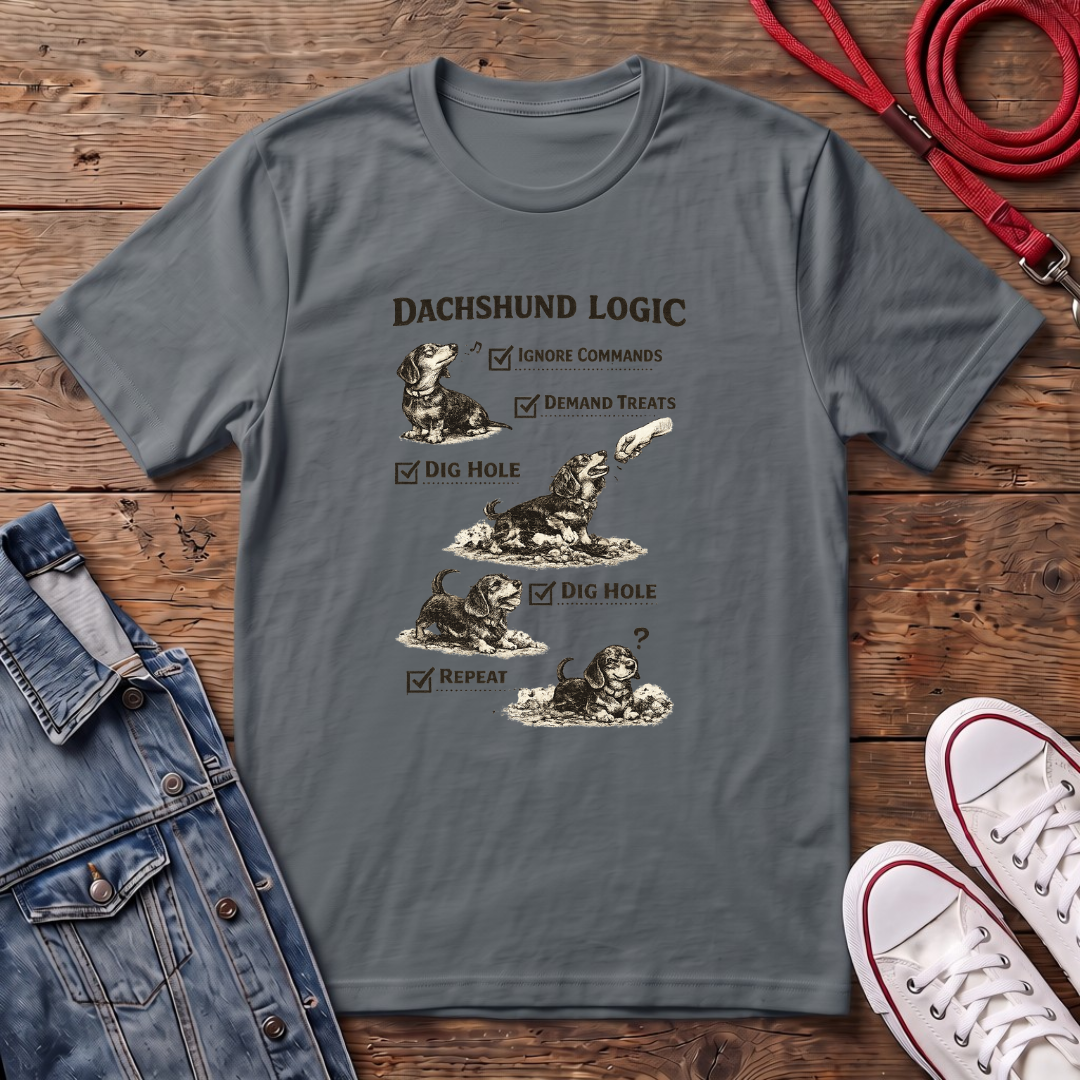 Dachshund Logic II T-shirt